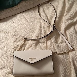 Never been used Michael Kors leather crossbody bag